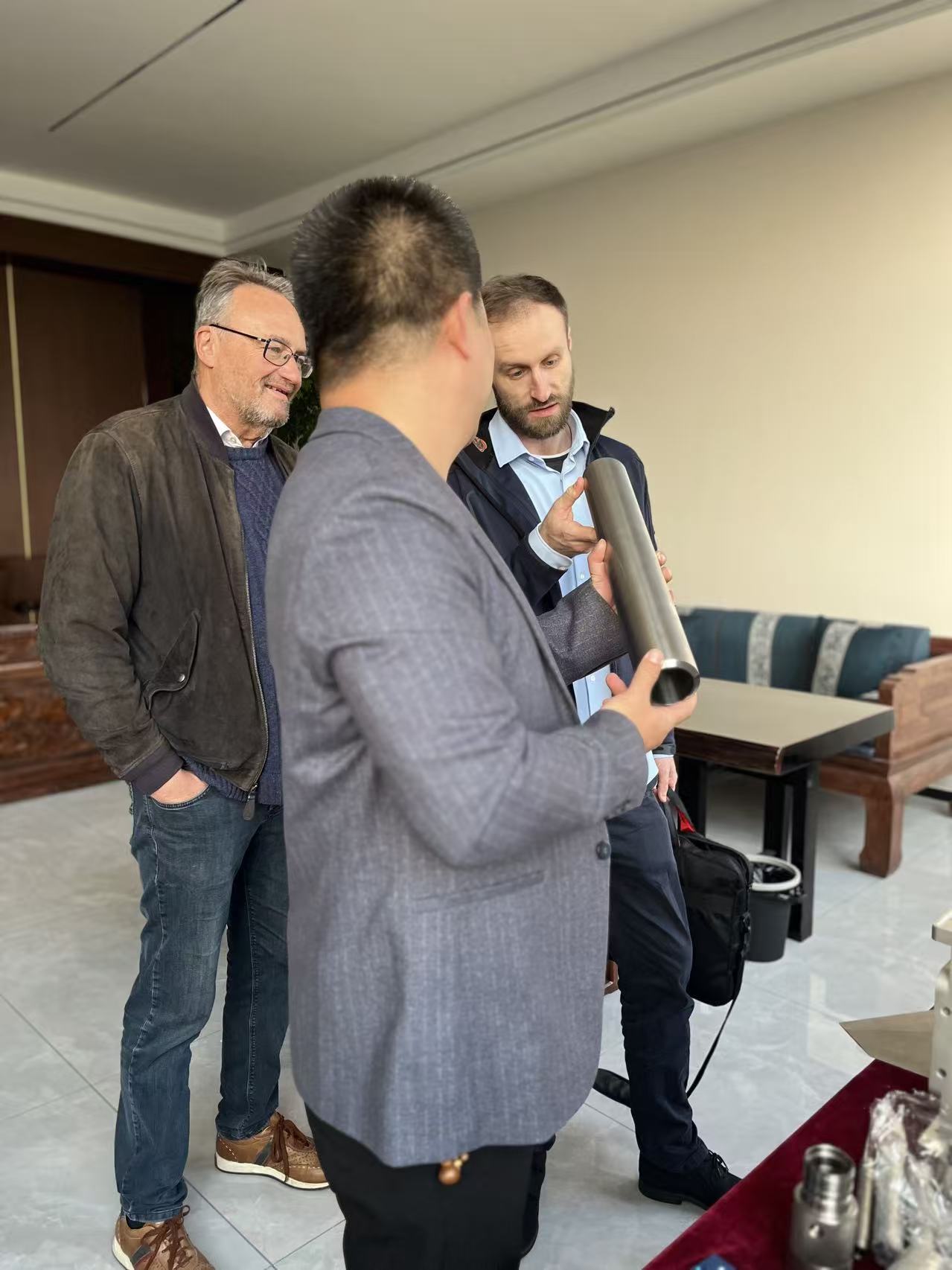 Vay! Alman müşterilerimiz şirketimize 