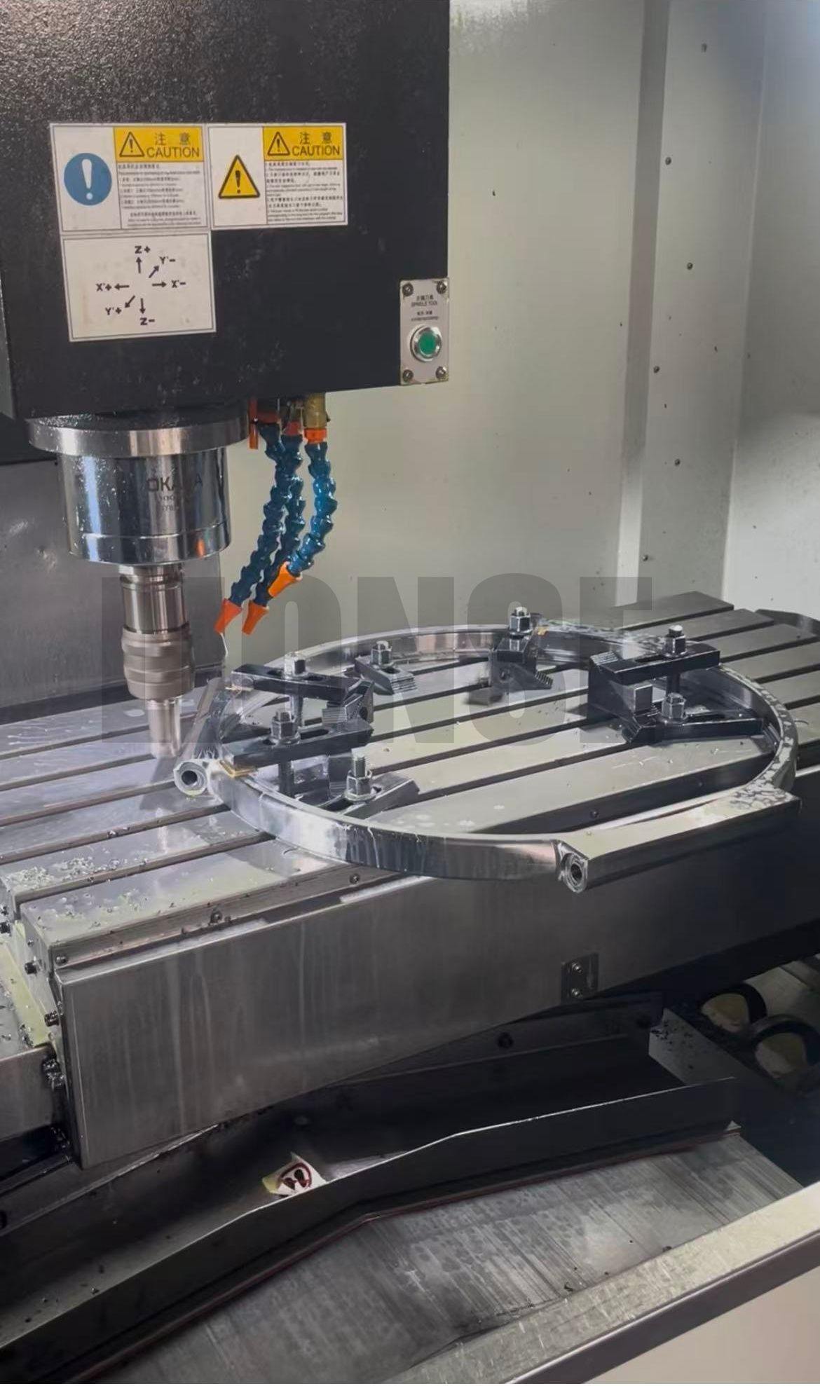 Büyük Çaplı Paslanmaz Çelik Çok Yivli Kilitleme Halkası Özel Pabuçlar